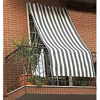 GEMITEX Tenda da sole RIGA GRIGIA, 150x290CM