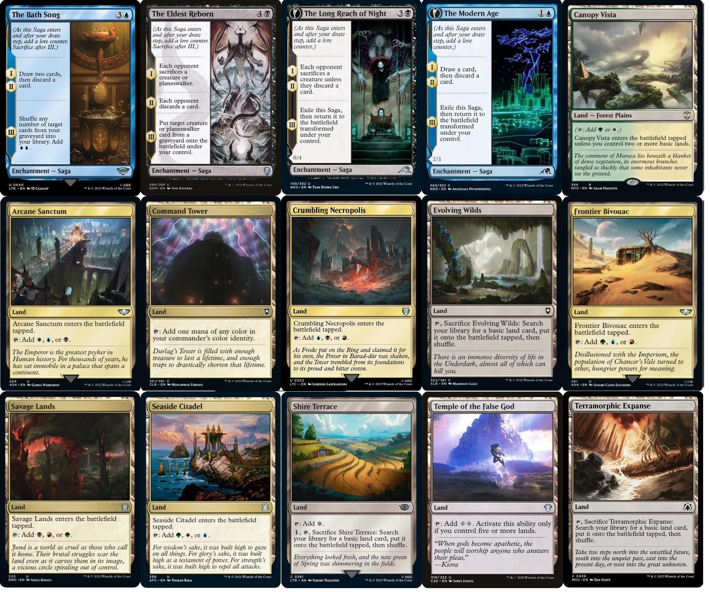Amazon.com: Elite Saga Commander Deck - Tom Bombadil - 5 Color