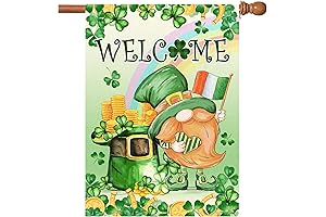 Cozy St. Patrick's Day Outdoor Flag
