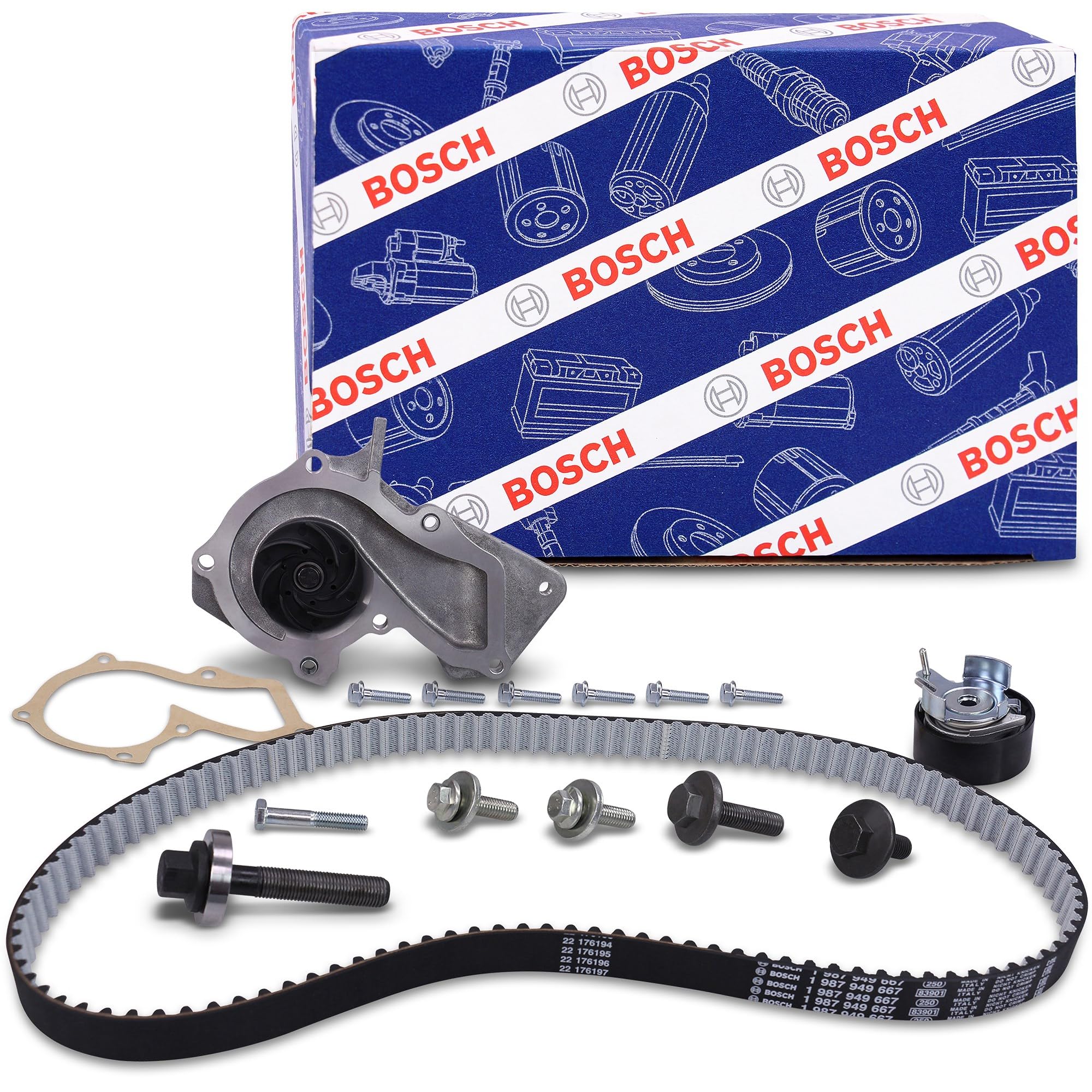 Bosch 1987946953 - Kit Correa de distribución con bomba de agua