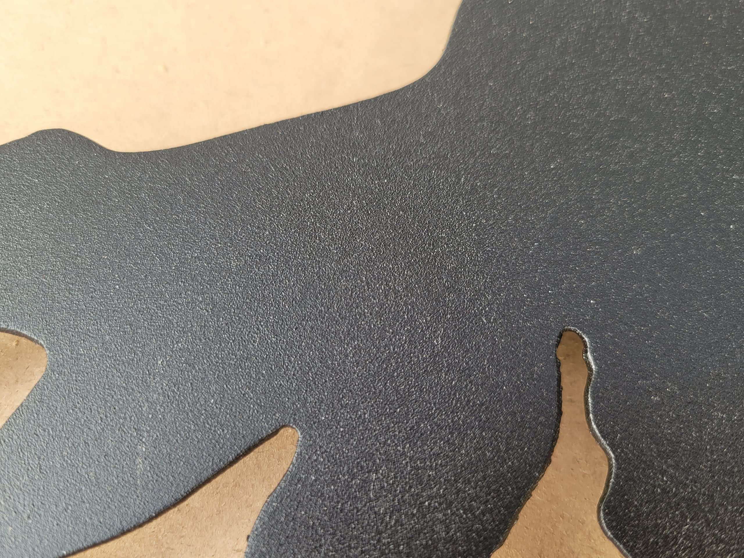 Baum des Lebens Wanddeko aus Metall – Schwarze Stahl-Wandkunst, 90 cm Rund, Indoor & Outdoor