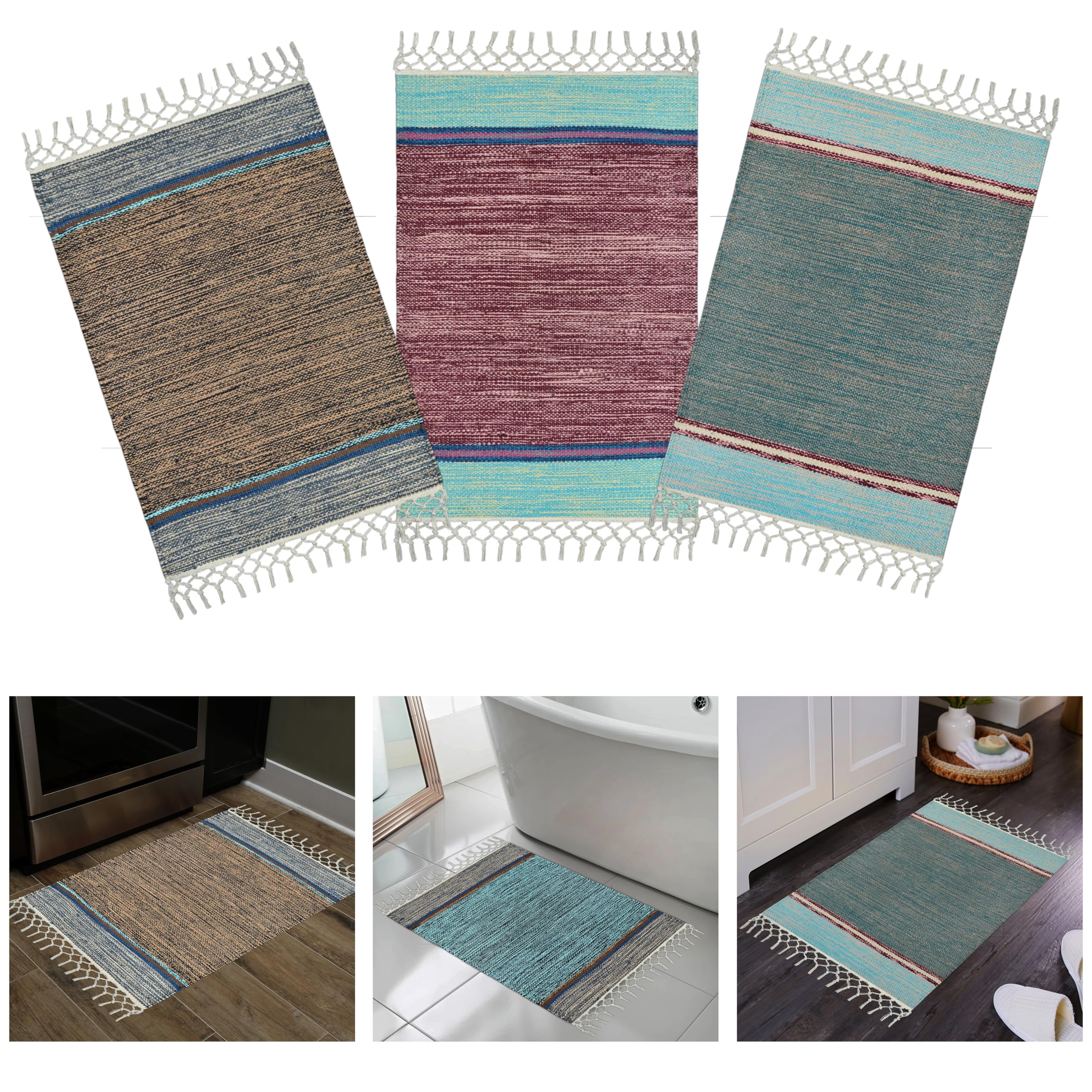 See full amazon price history chart for house of handmade Anti Slip Door Mat, Pure Cotton, 40X60 Cm, Machine Washable Floor Mats, Best Use In Bathroom, Kitchen, Etc. Multicolor (Combo Of 3 Pieces, Rectangular) house of handmade Anti Slip Door Mat, Pure Cotton, 40X60 Cm, Machine Washable Floor Mats, Best Use In Bathroom, Kitchen, Etc. Multicolor (Combo Of 3 Pieces, Rectangular) (B0CK8JVYPY) Amazon Price History, Amazon Price Tracker
