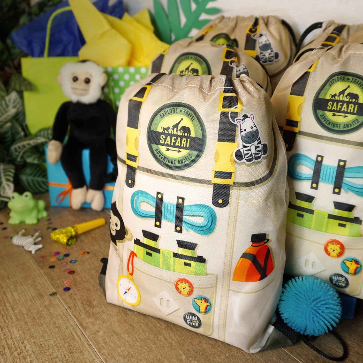 12 Pack Safari Goodie Bags for Animal Party Favors Jamaica Ubuy