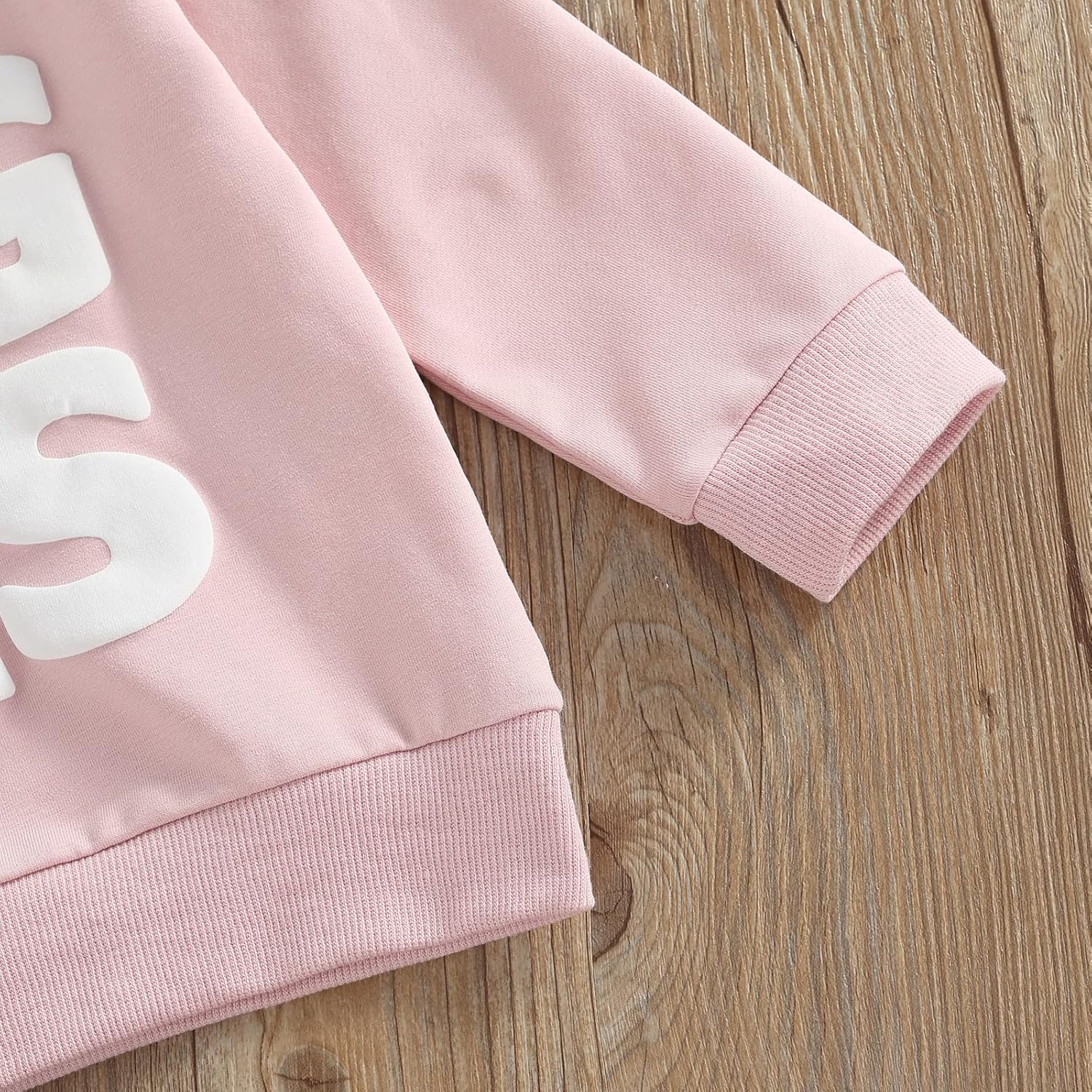 Baby Girl Sister Matching Outfit Long Sleeve Lil/Big Sis Letter Print Sweatshirt Top Pants 2Pcs Fall Winter Clothes - Image 6