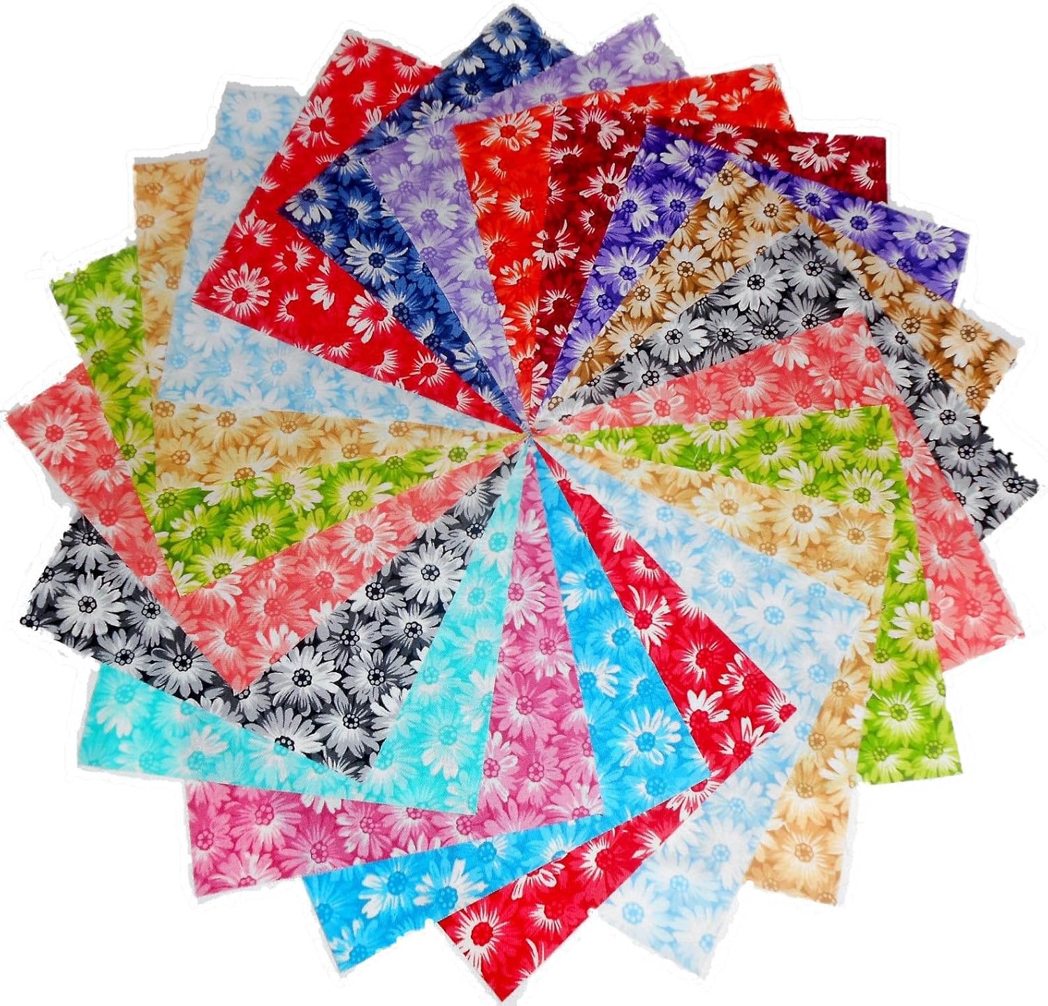 60 5 Beautiful Sunshine Daisy Charm Pack