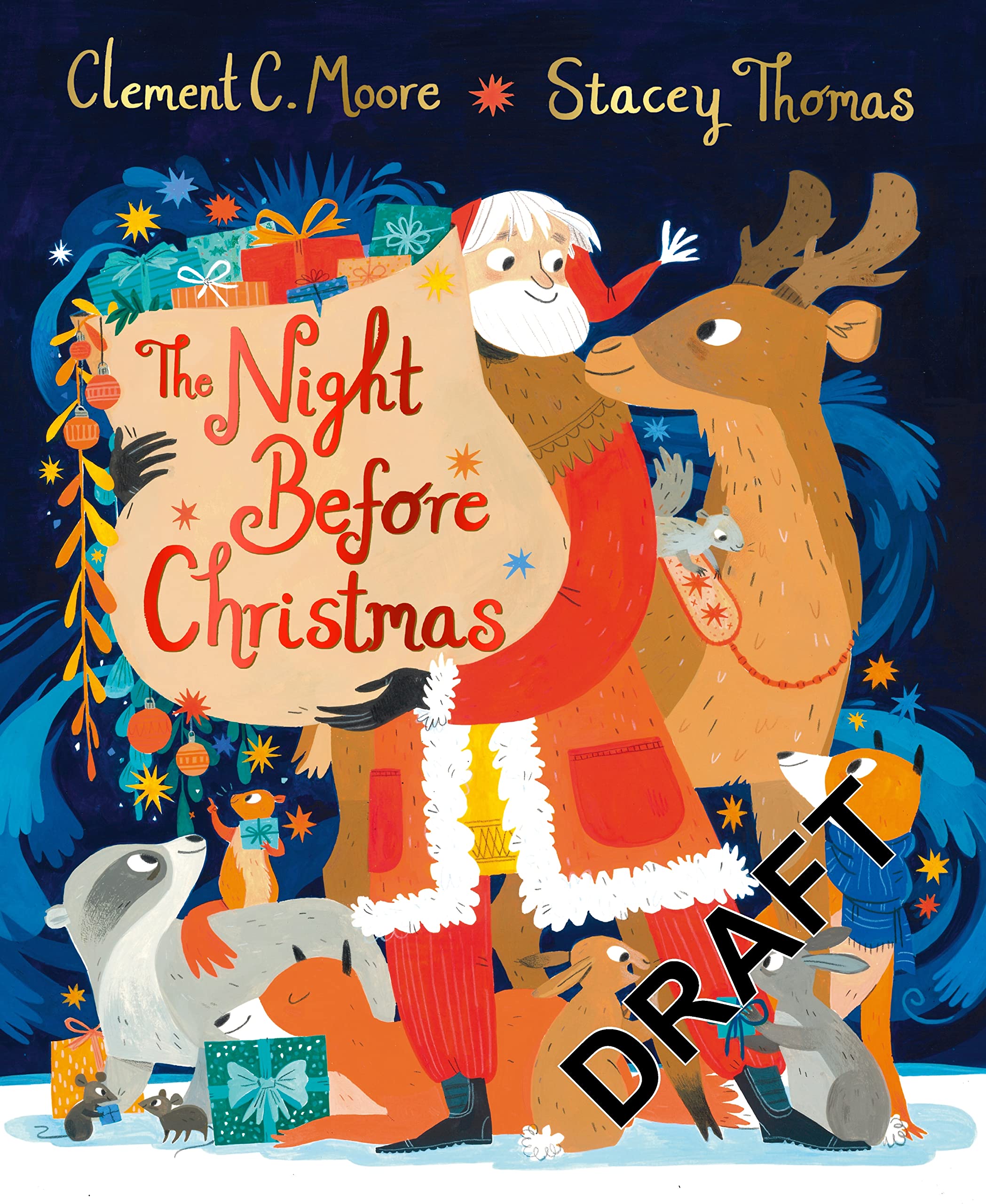 The Night Before Christmas, illustrated by Stacey Thomas