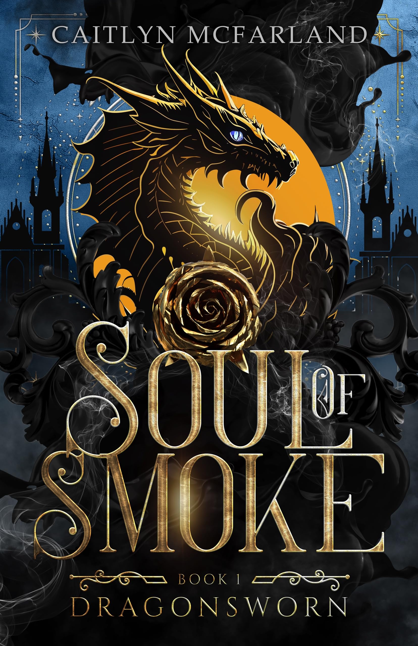 Soul of Smoke: A Dragon Shifter Fated-Mates Romantasy (Dragonsworn Book 1) (English Edition)