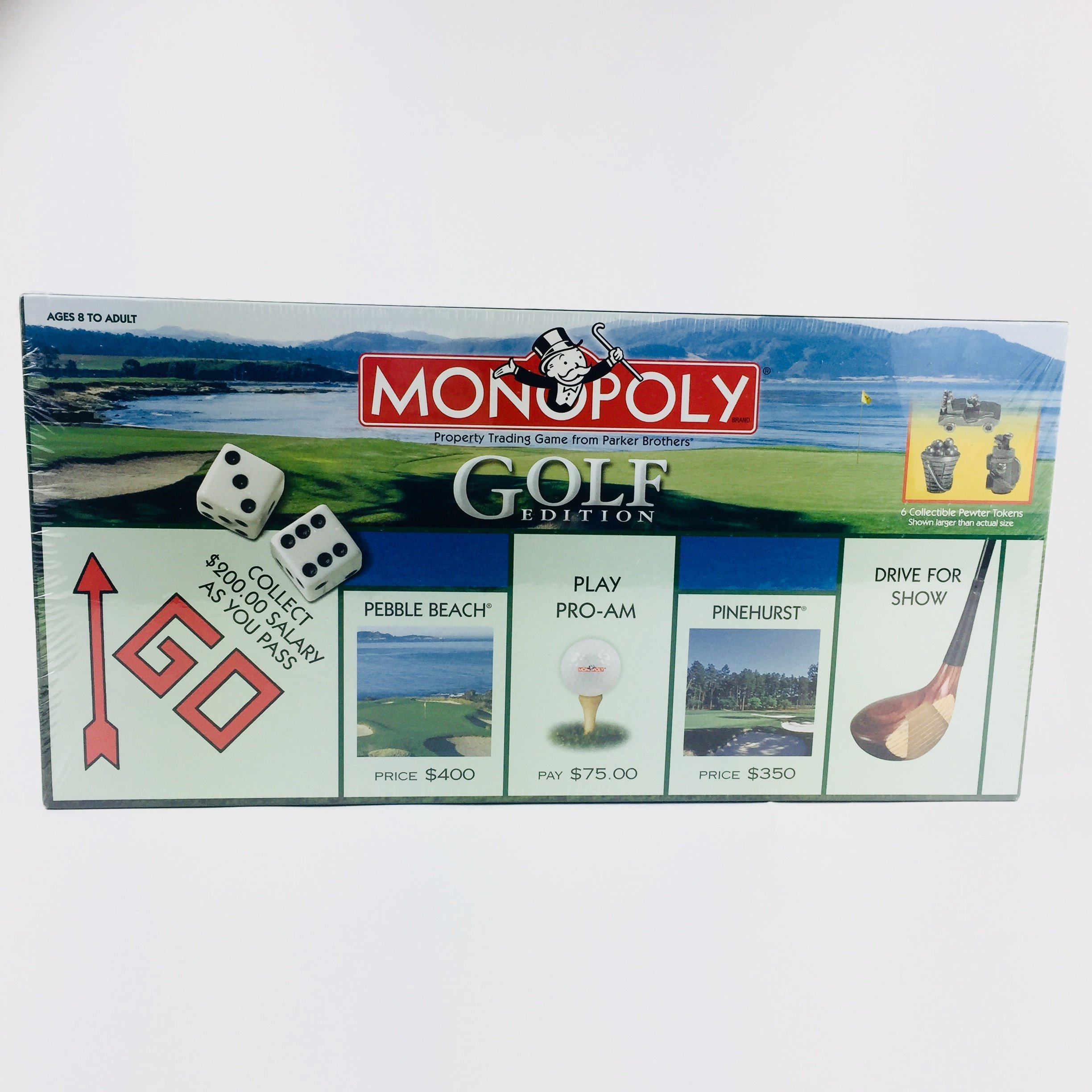 Amazon.com: Golf 2000 Collector's Edition Monopoly Board