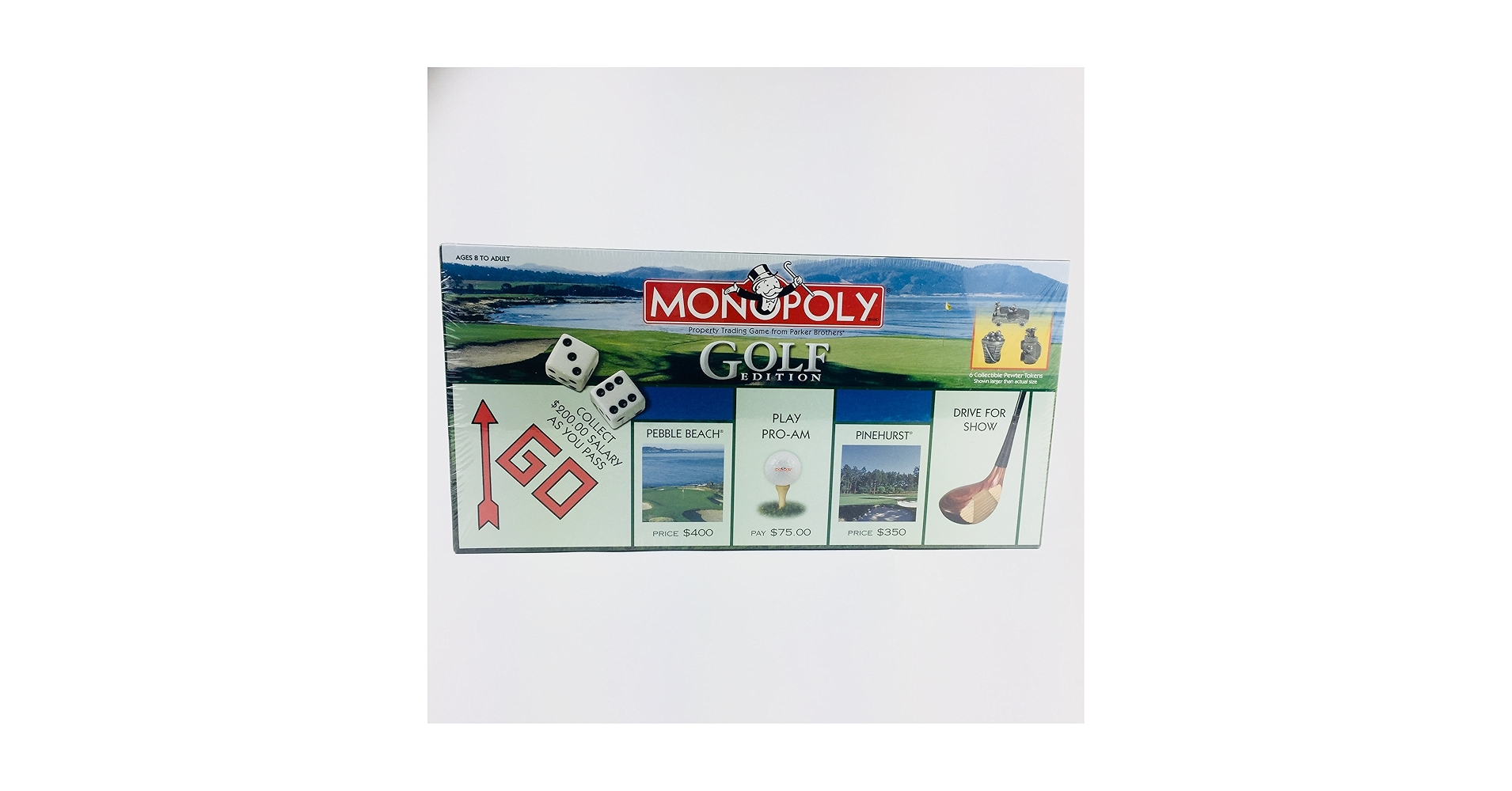 Amazon.com: Golf 2000 Collector's Edition Monopoly Board