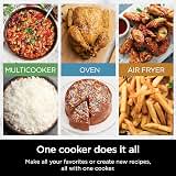 Ninja R-SFP701 14-in-1 Multicooker, Oven & Air Fryer, 15-Min Meals, 3 Accessories, Grey (Renewed) — image 5