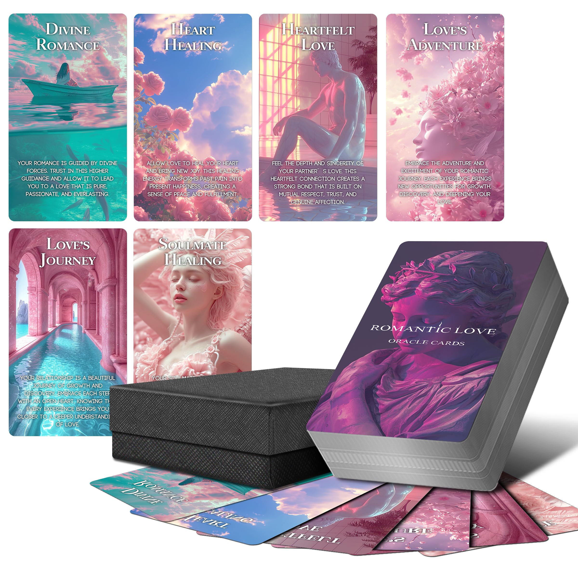 Amazon.com: ZZBUY Romantic Love Oracle Cards, Soulmates and Twin