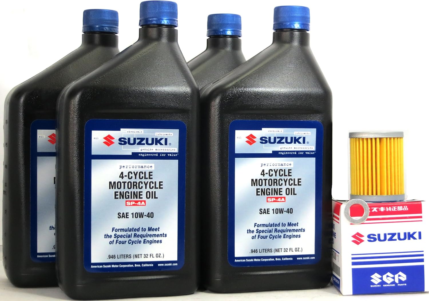 1991-1998 Suzuki LT-F4WDX KING QUAD Oil Change Kit