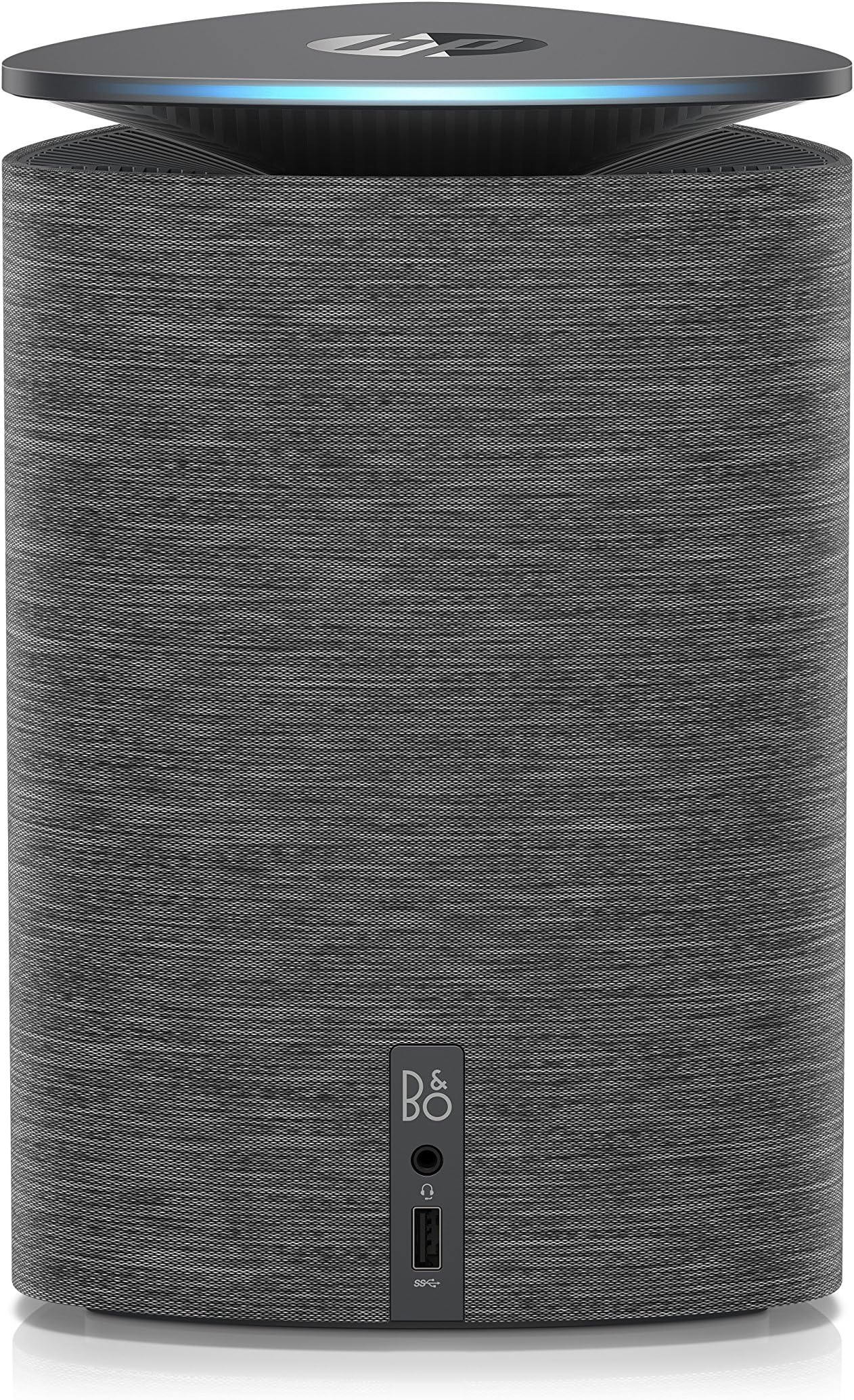 HP Pavilion Wave Compact Desktop Computer with Amazon Alexa, Intel Core i5-7400T, 8GB RAM, 1TB hard drive, 256GB SSD, Windows 10 (600-a310, Black/Fabric)