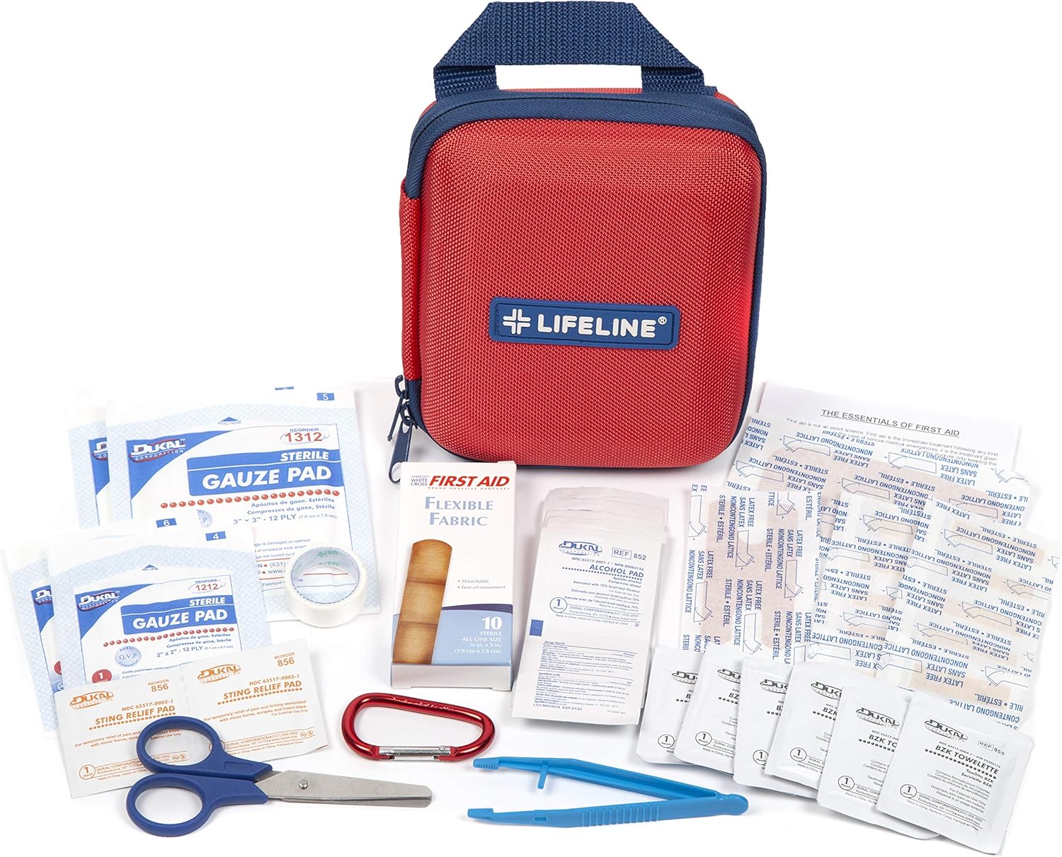 Lifeline First Aid Emergency Kit 53 Piece ISO Certified