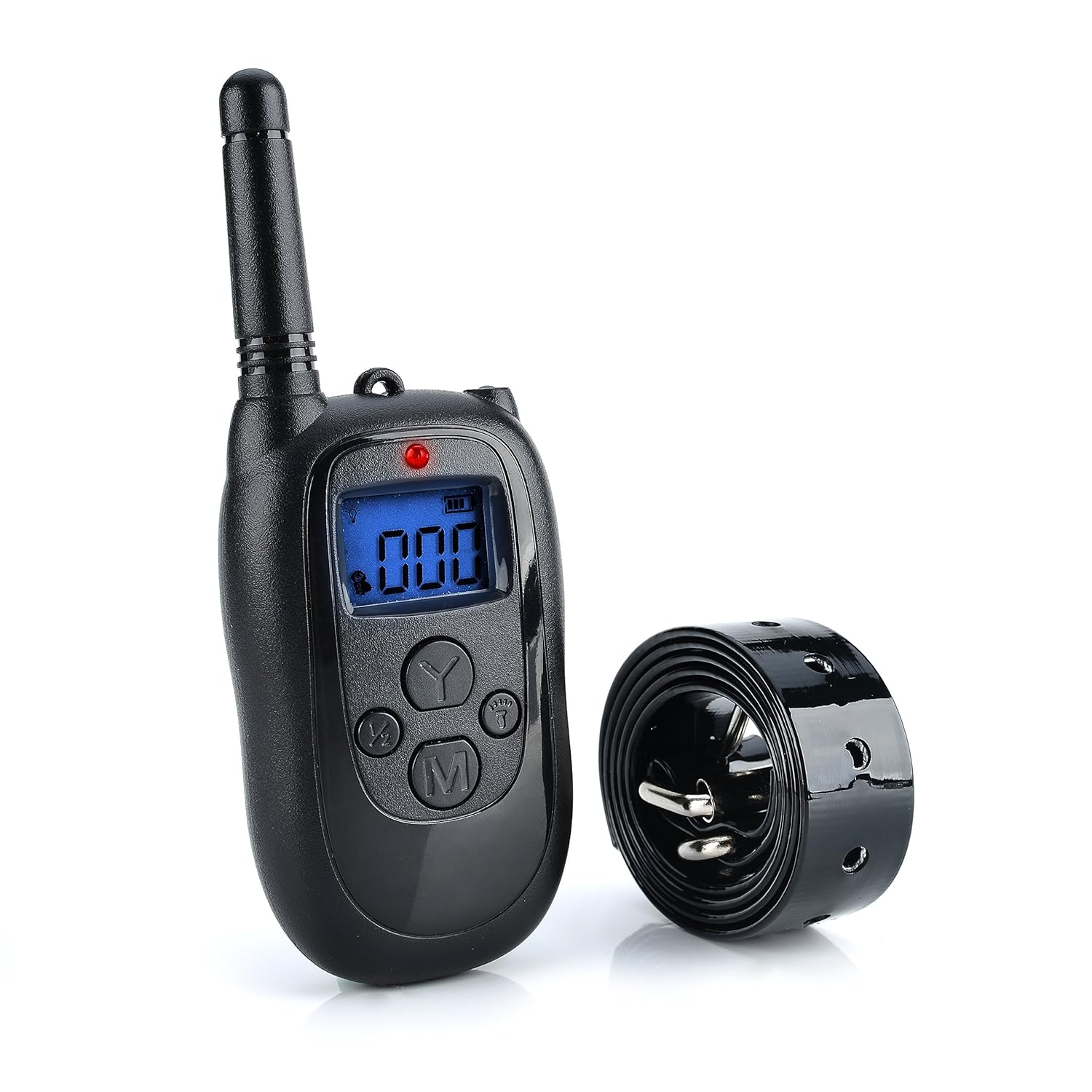 Dog Training Collar Rechargeable and Rainproof 300 yd Remote Dog Shock Collar with Beep Vibra and Shock Electronic