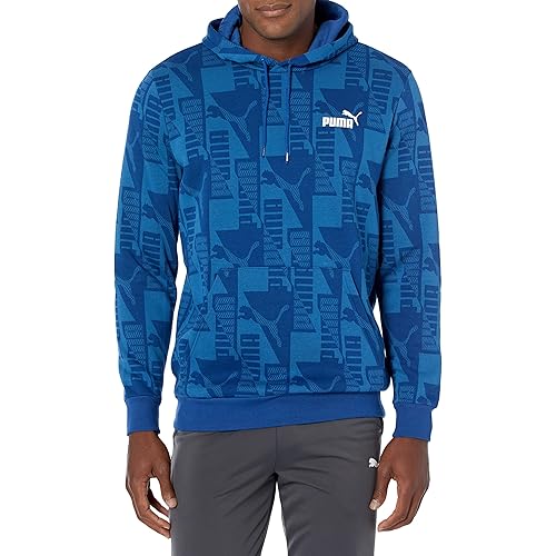 PUMA Men's Power All Over Print Fleece Hoodie