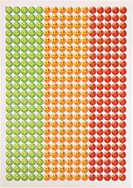 School Stickers Mini Traffic Light Stickers,Green,red,22.9 x 16.2 x 0.4 centimetres