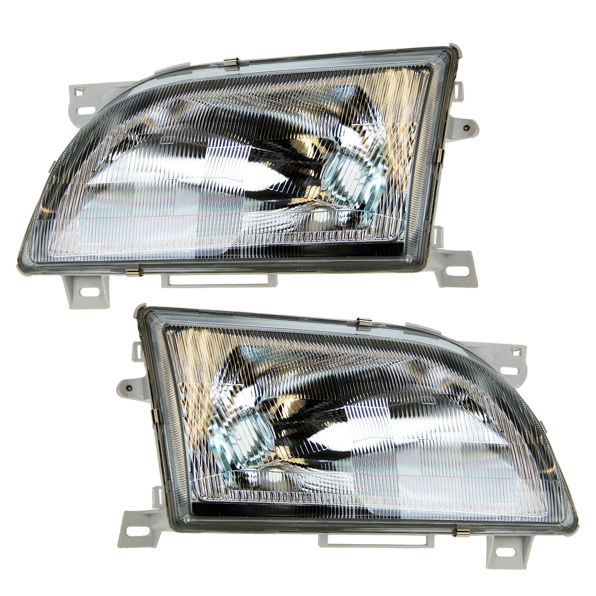 BESTPRICE 2x fari principali anteriori sinistro + destro, compatibili con FORD TRANSIT Bus (E_ _), TRANSIT Van (E_ _), TRANSIT Platform/Chassis (E_ _)