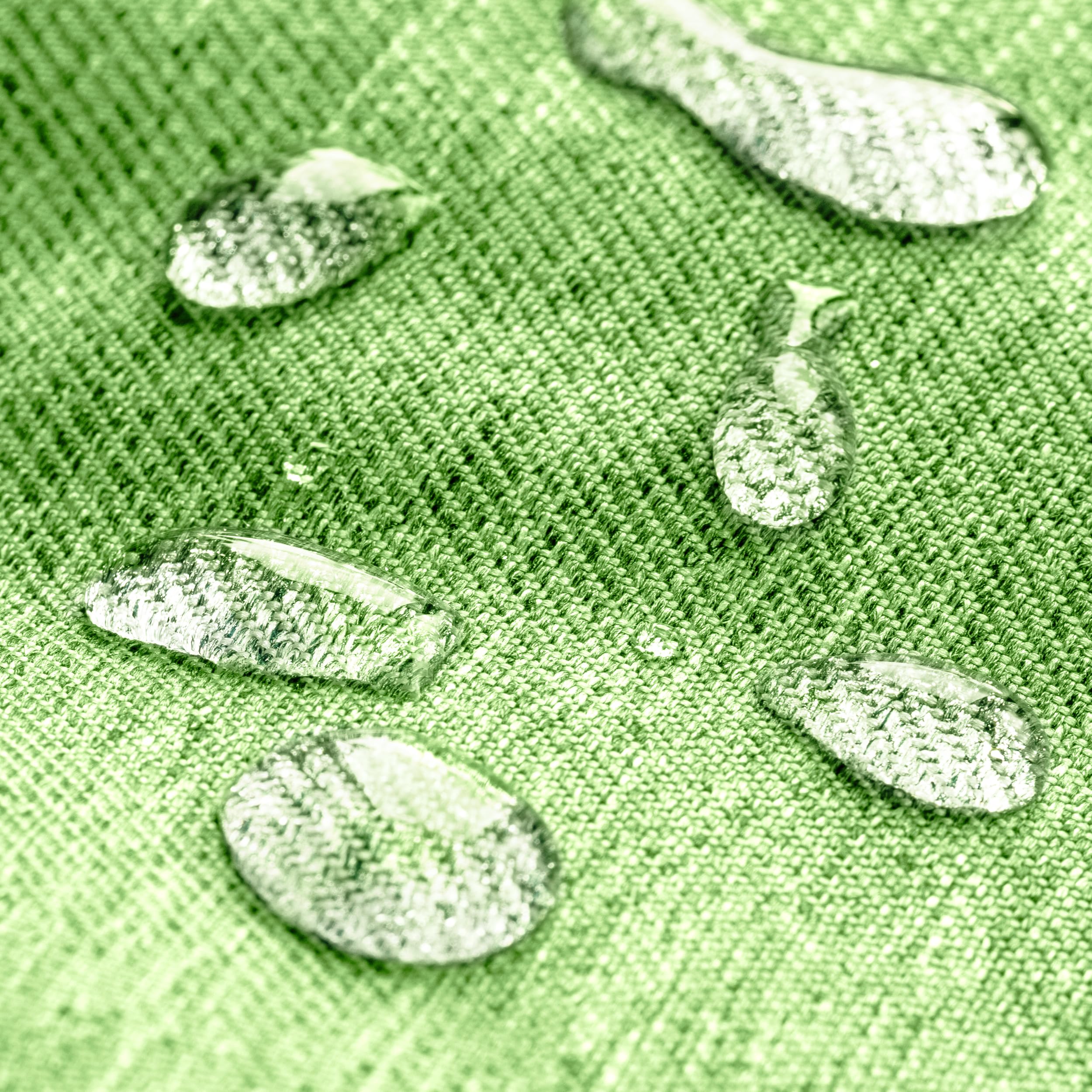 Spatium Cojín para Tumbona de Jardín, 100% Desenfundable, Impermeable, Resistente a Los Rayos UV, Acolchado Impermeable Patentado, 11 Colores (200x60cm, Verde)