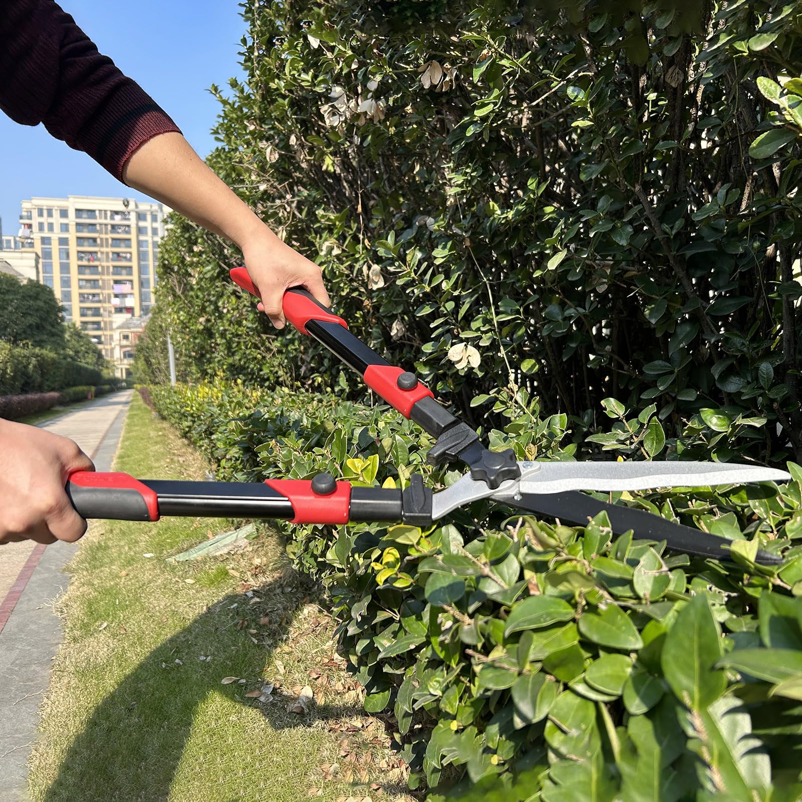 YRTSH Hedge Clippers Shears Hedge Shears for Trimming Borders, Garden