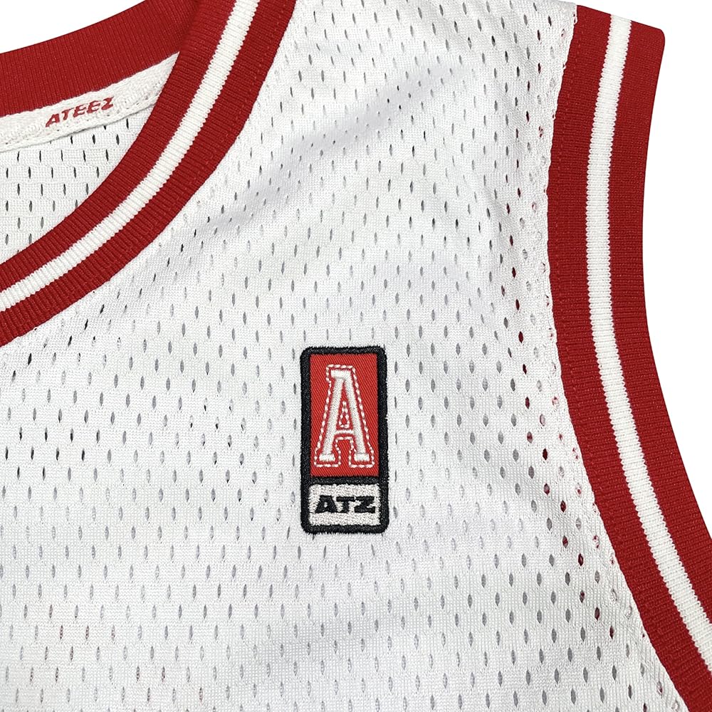 Amazon.com: ATEEZ Official Tour Merch Basketball Uniform