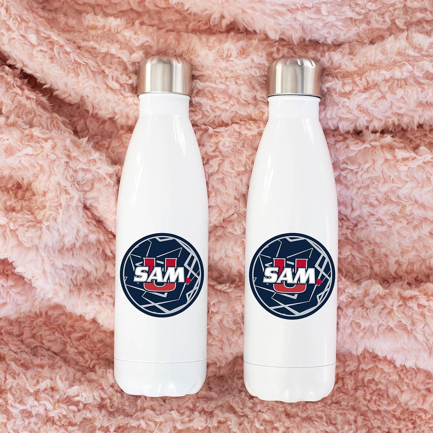 Samford University Stainless Steel Metal Water Bottle 17 OZ (Samford University 13)