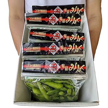 Amazon.co.jp: 群馬県産 天狗印枝豆 味緑 5袋セット : 食品