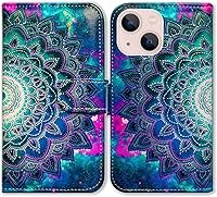 Vista 11 de Funda para iPhone 14, diseño de abeja de girasol con tapa para teléfono con ranura para tarjetas, soporte para iPhone 14