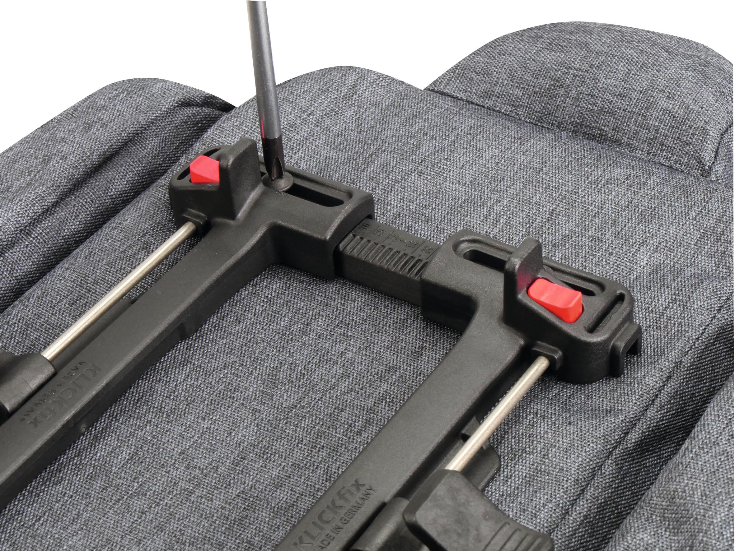 KLICKfix UniKlip 2 tylny adapter do stojaka czarny