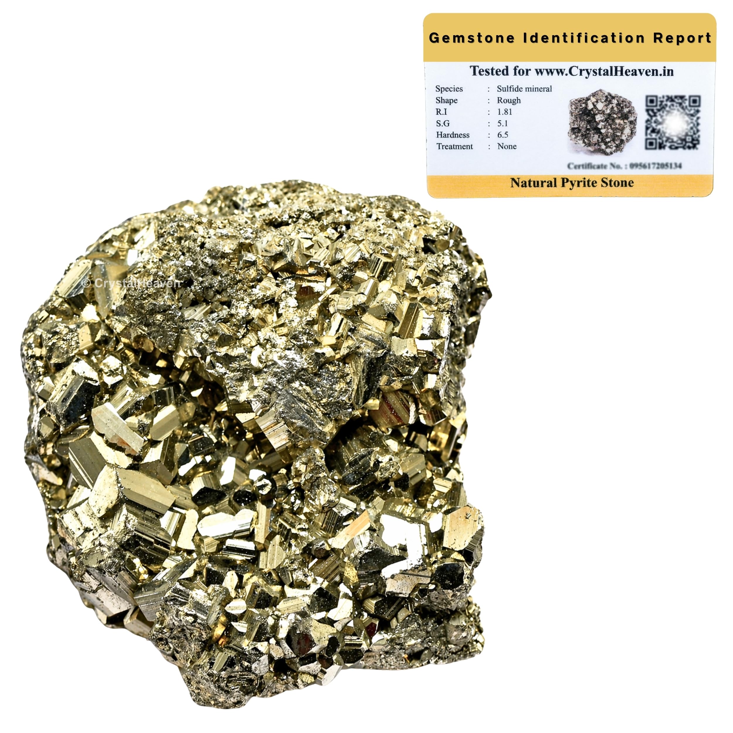 Pyrite Stone Original Cluster Samples - High Energy Natural Iron Pyrite Stone Gold Rock Reiki Crystal Used for Increased Willpower and Manifestation (15-20 KG Pyrite)