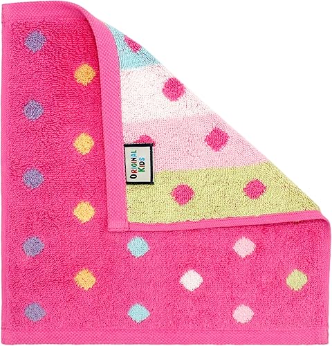 Miniatura 5 de ORIGINAL KIDS Toalla de baño, juego de 12 toallas de baño, 100 % algodón, jacquard, súper suave, colorido, absorbente, de secado rápido, fácil