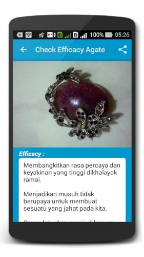 Check Efficacy Agate