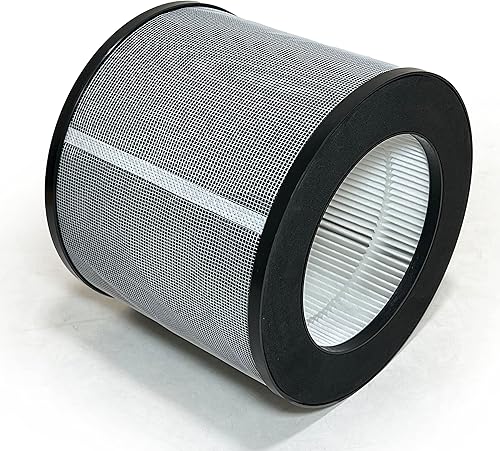 Miniatura 3 de Nispira TT-AP006 Filtro de repuesto para purificador de aire TaoTronics 3 en 1 True HEPA Smoke Dust VOCs Remover, 3 paquetes