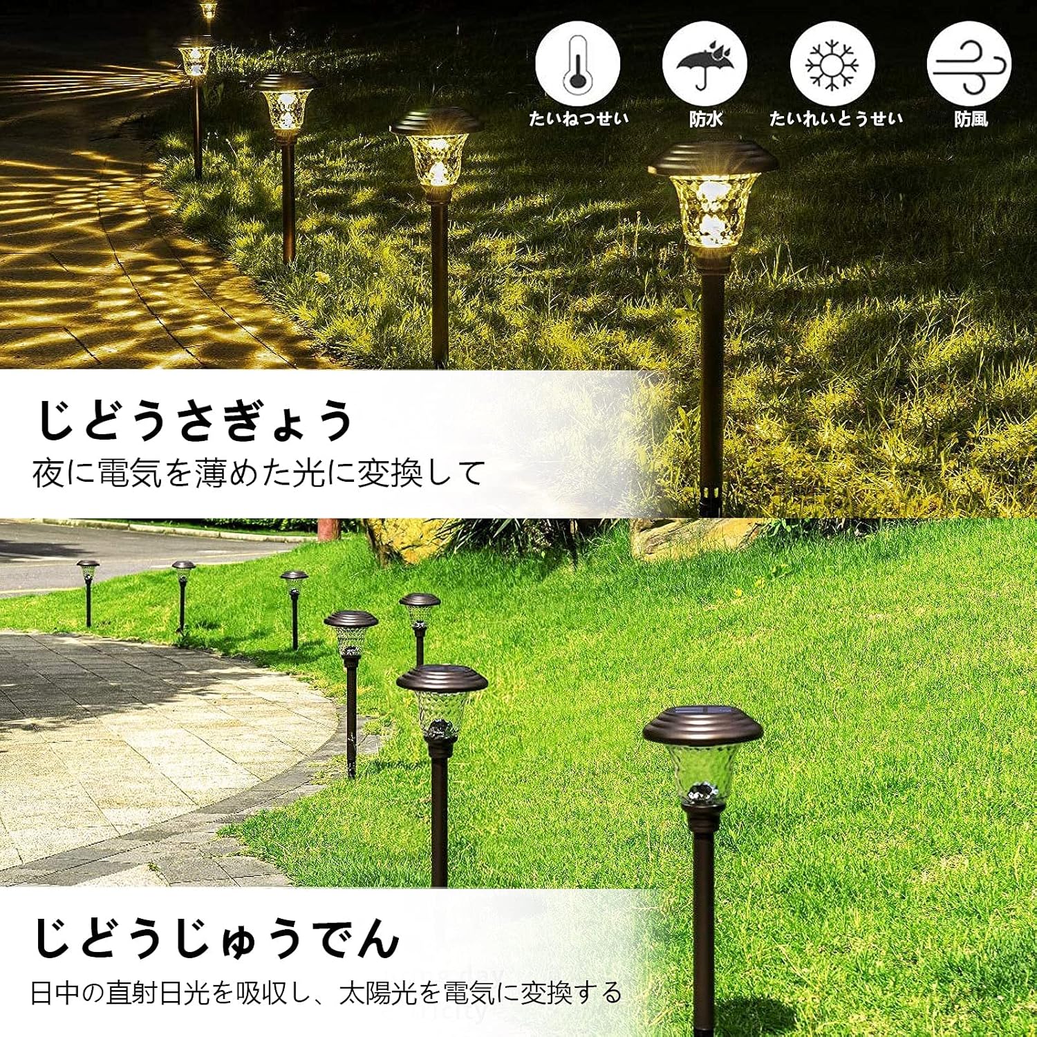 Led ソーラー ライト 屋外 ガーデン ライト センサー ライト 18led 高輝度 自動オン オフ Ip65防水 じんかんせんさー ライト 屋外 おしゃれ Ledセンサー 庭 ライト 人感 センサーライト スポットライト 明るい 外灯 充電 歩道 防水 B098xpbqkc Og3