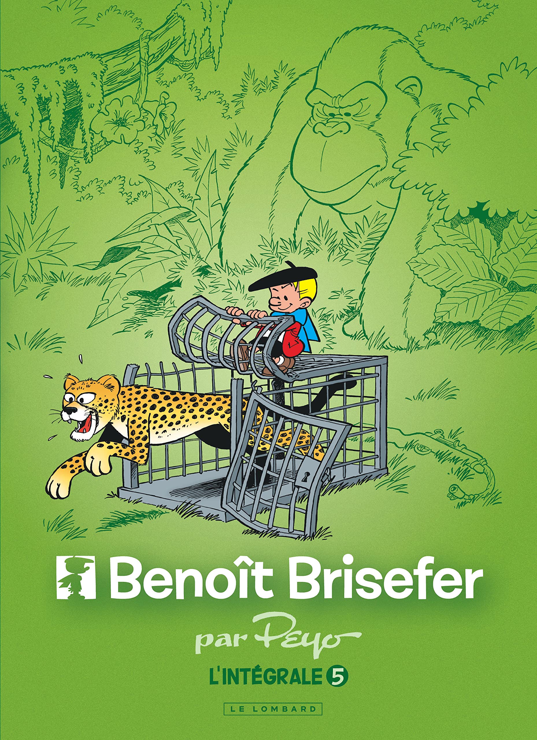 Intégrale Benoît Brisefer - Tome 5: Benoît Brisfer et le colis mystérieux ; Le super-héros du mensonge ! ; C'est tout dans la tête ! ; Chocolats et ... ; John-John ; Sur les traces du gorille blanc