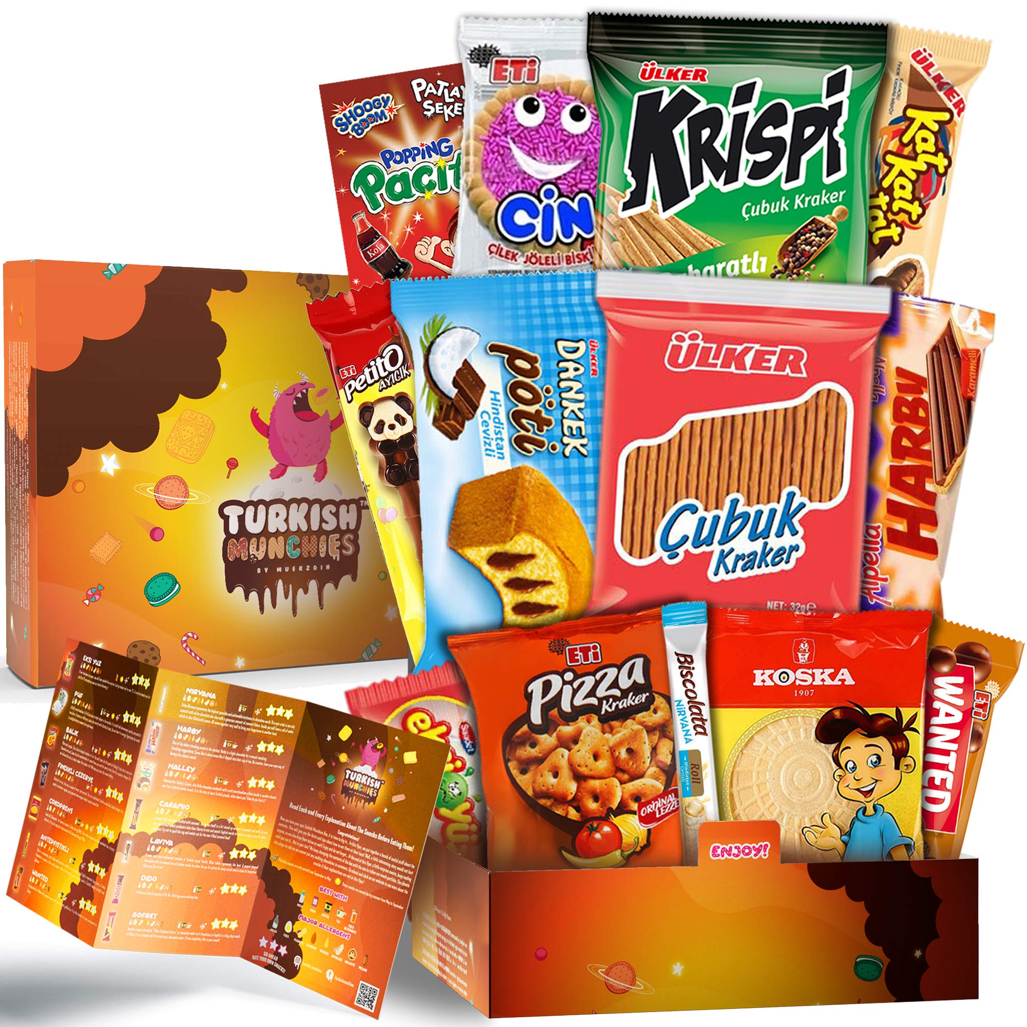 Midi Premium International Snacks Box Premium and Exotic American