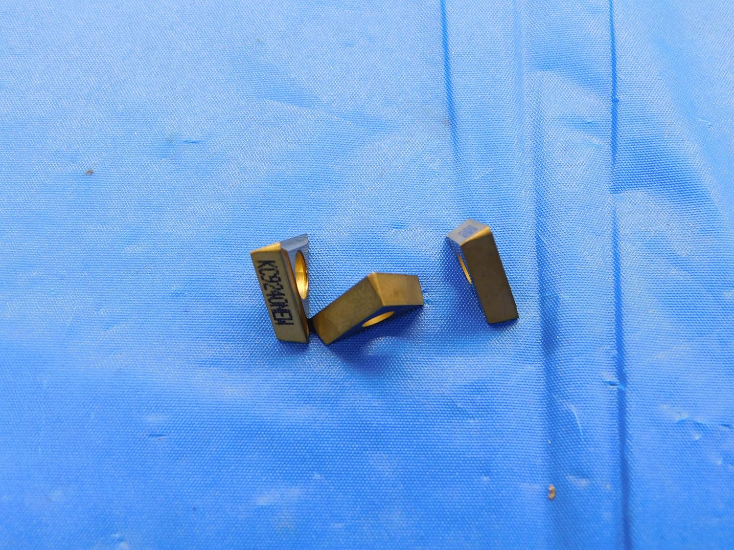 5PCS New KENNAMETAL TPMT3252LF KC9240 TiN Coated Carbide Turning Inserts - FAX-MB6155