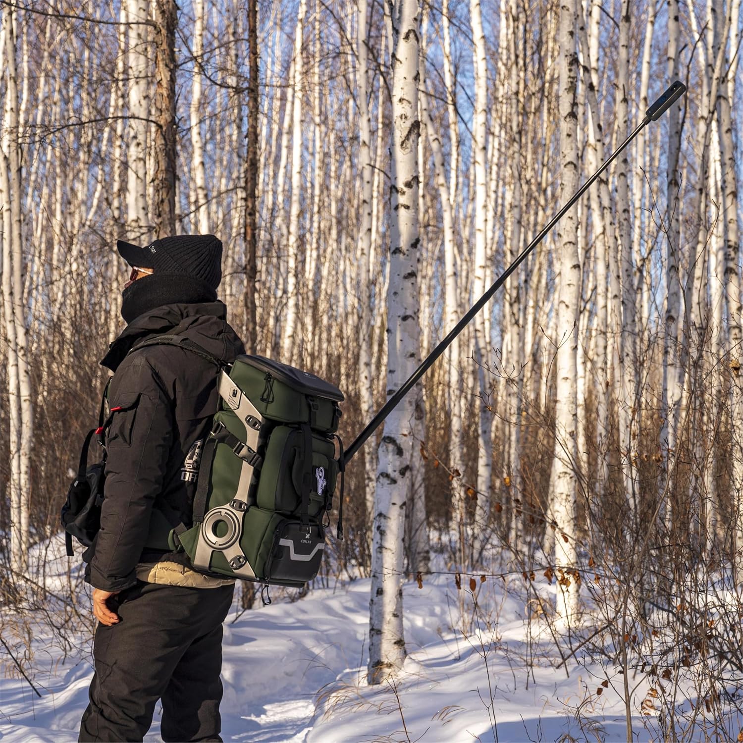 Modular Front Pack – Versatile On-the-Go Storage for Lancer300, Quick-Access Design, Ideal for Outdoor Essentials, Black