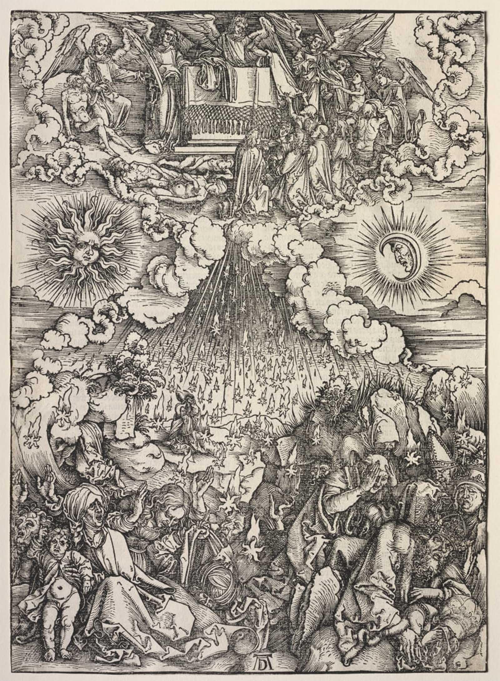 Ouverture du Sixième Sceau Albrecht Dürer Peintures Bureau - 5