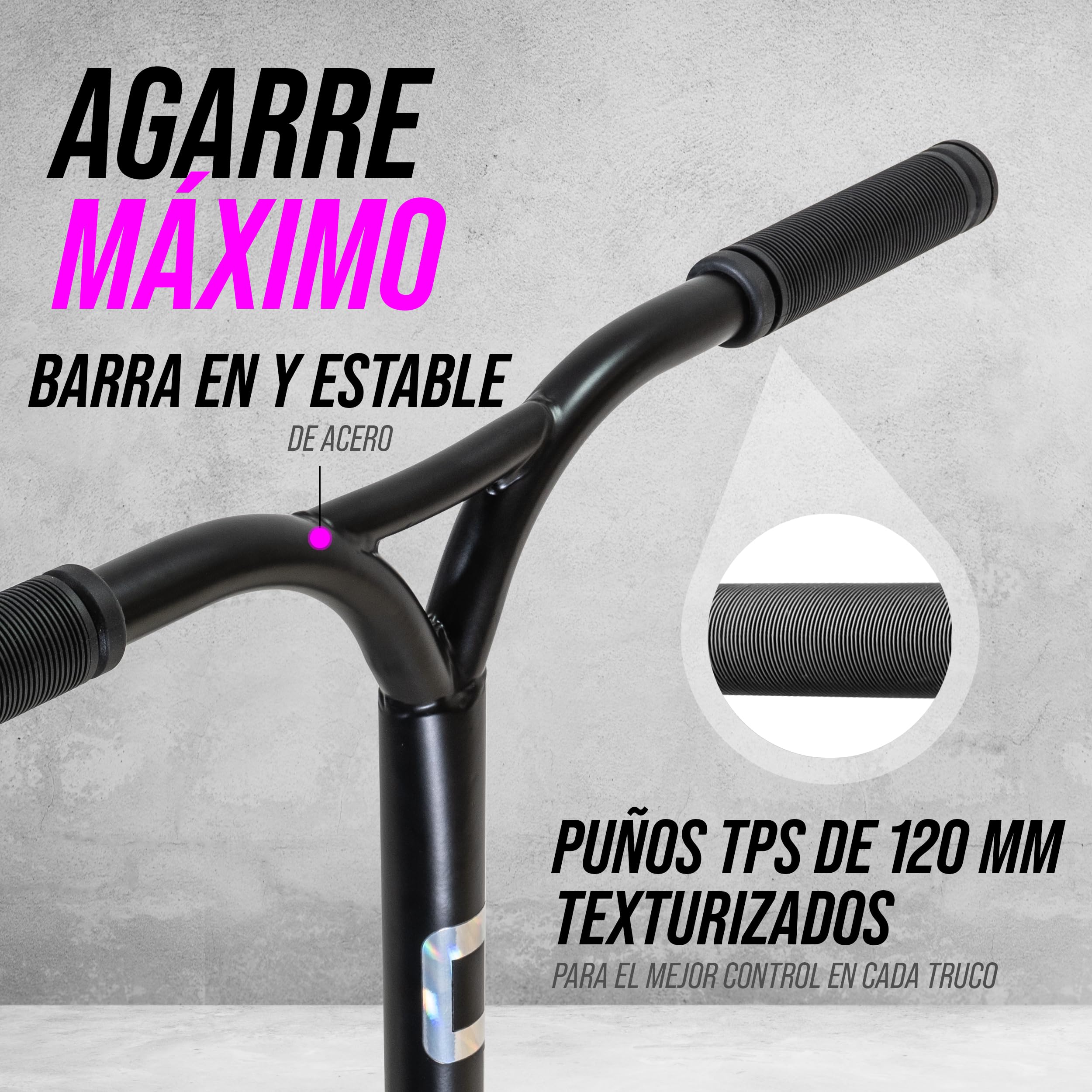Apollo Patinete de Acrobacias Hawk | Freestyle Kickscooter para Niños y Adultos | Patinete Infantil de Trucos para Principiantes y Expertos | Niños y Niñas a Partir de 6 Años