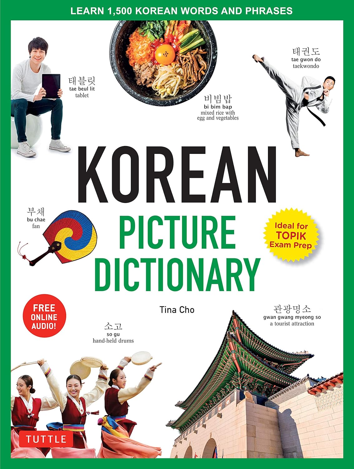 Korean Picture Dictionary Learn 1,500 Korean Words and Phrases (Ideal