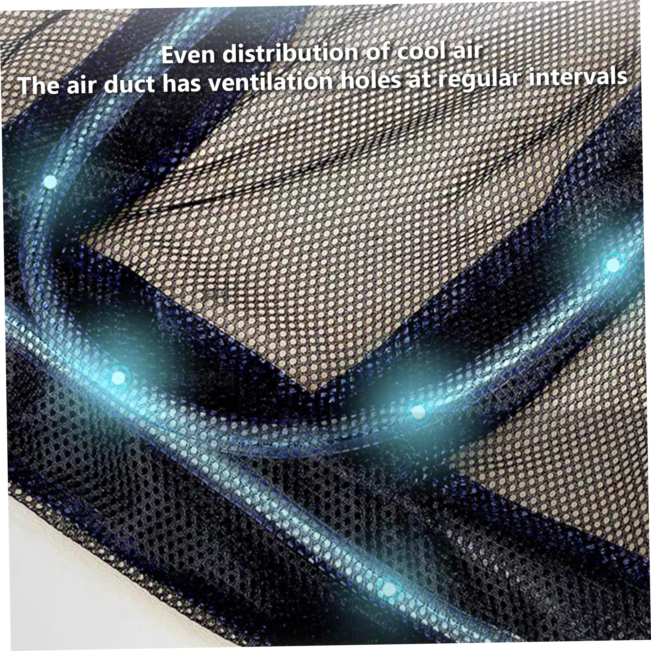 Chaleco de enfriamiento para soldadura, chaleco de aire acondicionado Eddy Tube de enfriamiento de acero para alivio del calor, azul, fresco