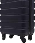 Wrangler Hardside Carry-on Spinner Luggage, Navy Blue, Carry-On 20-Inch, Hardside Carry-on Spinner Luggage