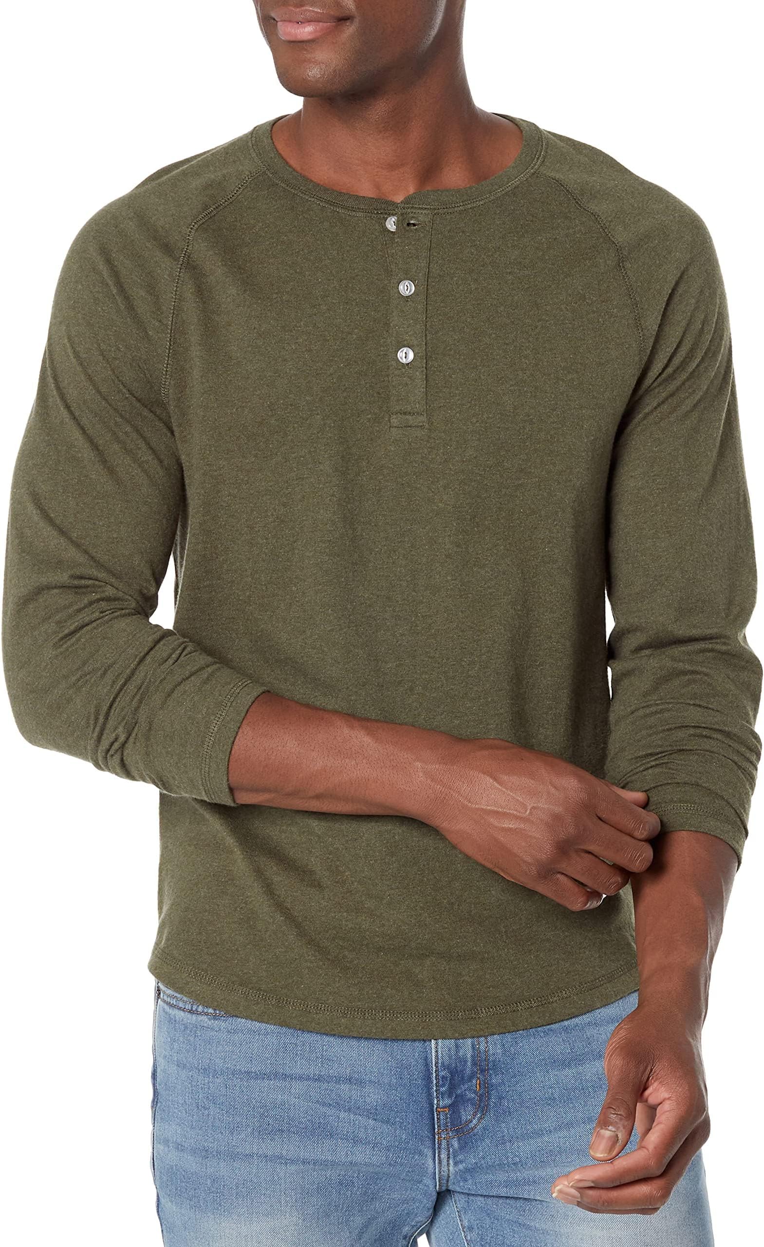 Men's Long-Sleeve Henley Shirt