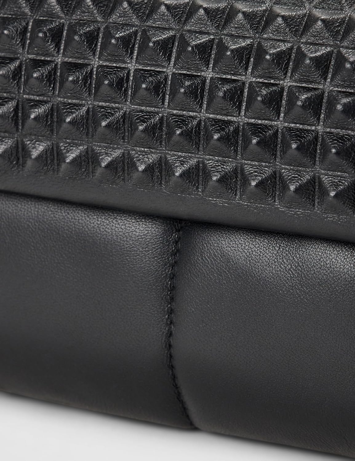 AllSaints Women's Ezra Stud Crossbody Black One Size - Image 4