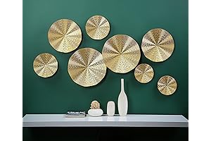 Gold Circle Wall Art: A Stellar Accent for Modern Home Decor