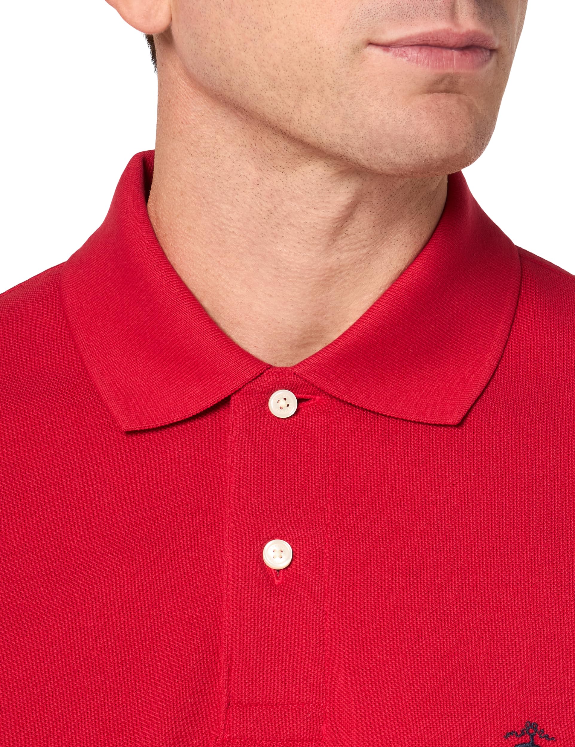 Brooks Brothers Polo A Maniche Lunghe in Piquet di Cotone Elasticizzato con Logo Polo a Maniche Lunghe in Piquet di Cotone Elasticizzato con Logo Uomo