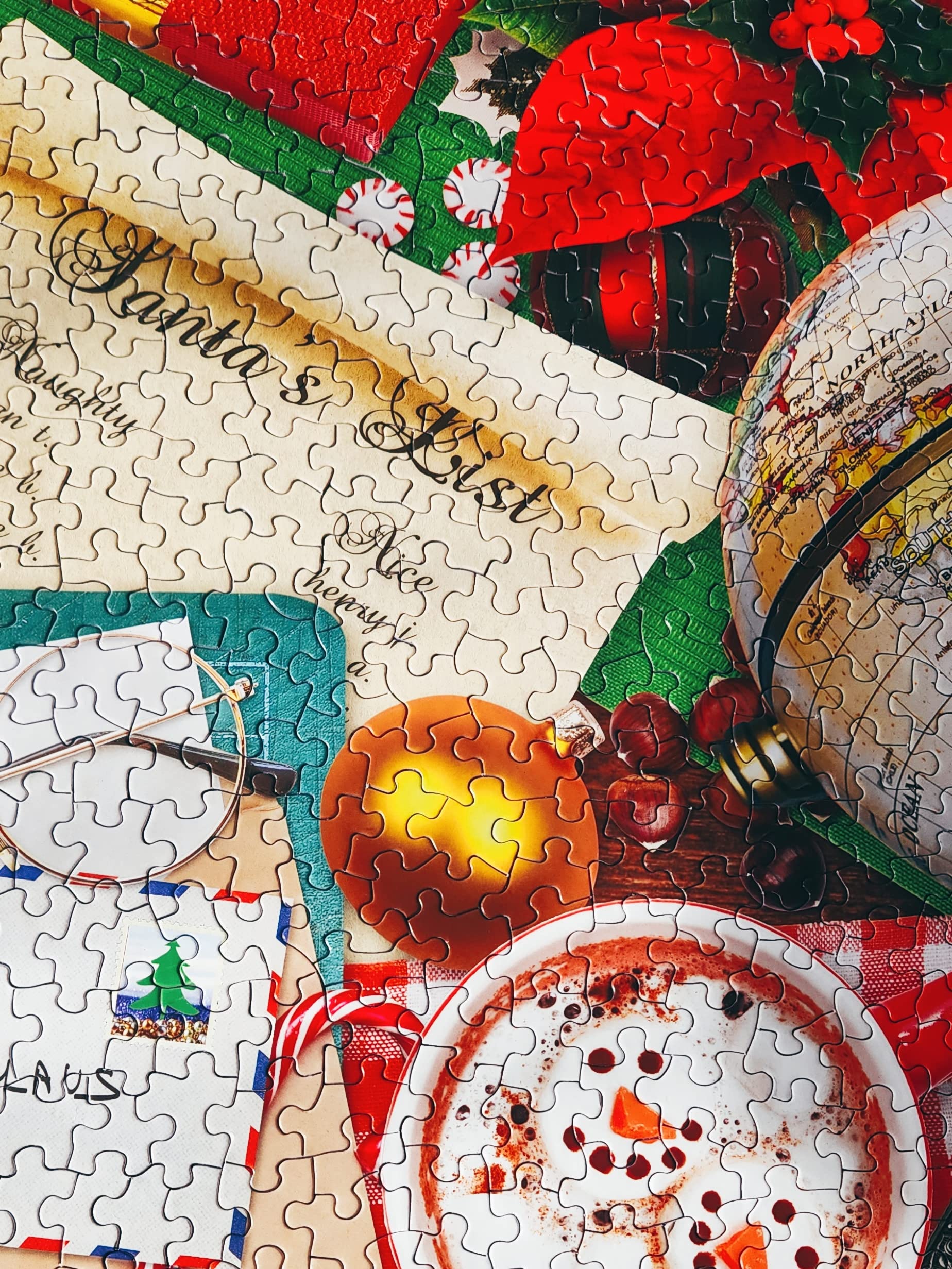 Amazon | Springbok's 1000ピース ジグソーパズル サンタの机 米国製