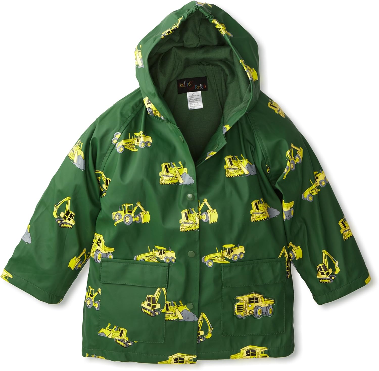Boys green raincoat Clearance