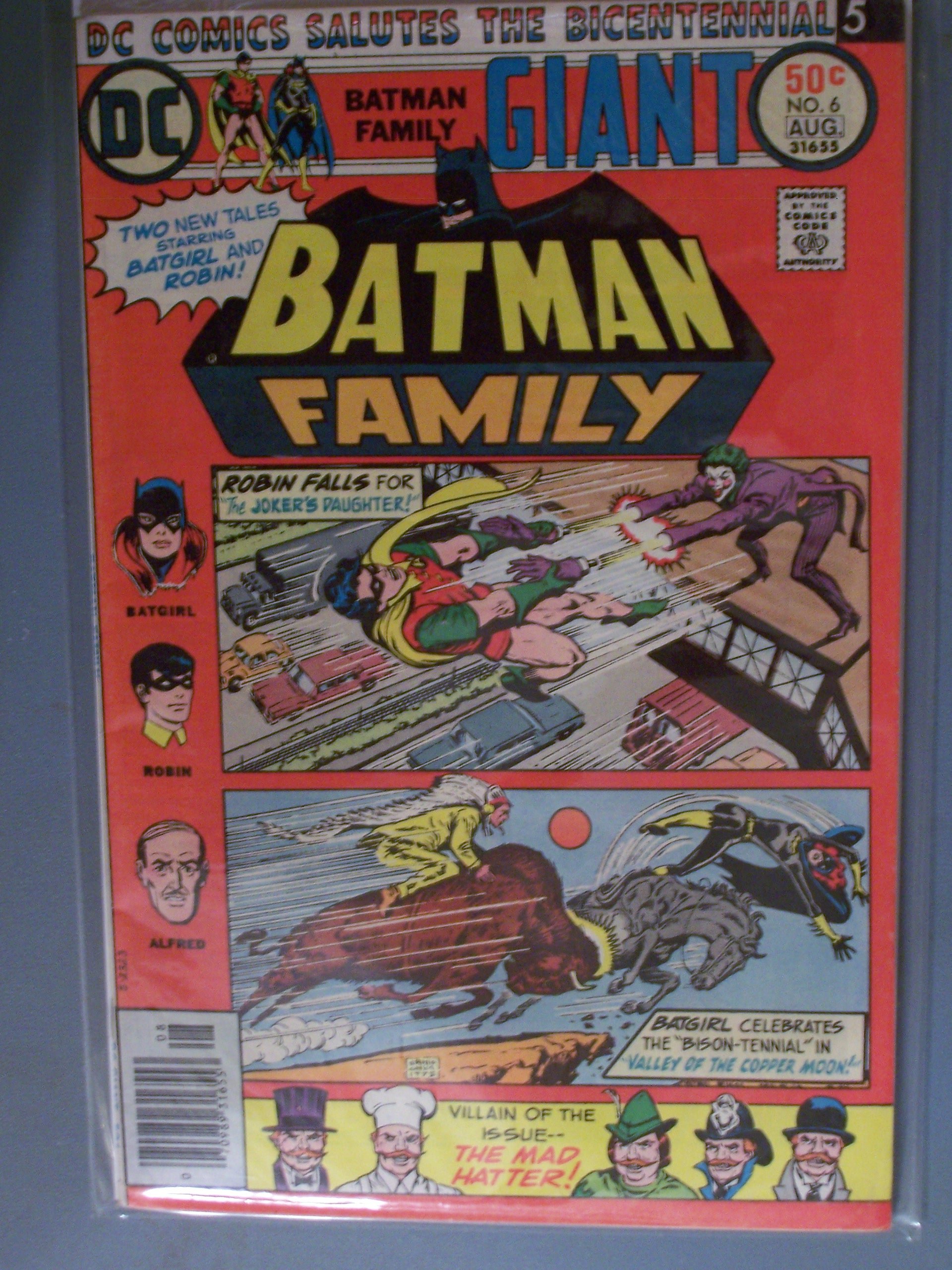Giant Batman Family (DC Comic #6) August 1976